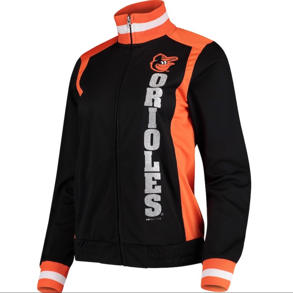 Baltimore Orioles G-III 4Her by Carl Banks Women's On Deck Full-Zip Track Jacket